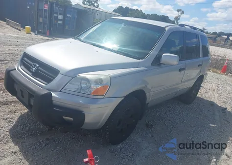 2003 Honda Pilot Ex-L from USA, damaged, VIN 2HKYF18643H514473